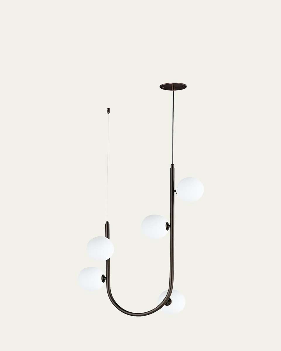 Nina Magon Design from Studio M Contour 5-Light Cord Hung Pendant 3000K